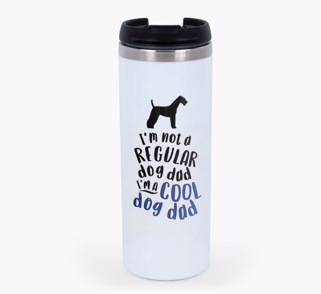 'Cool Dog Dad' - Personalised {breedFullName} Travel Mug