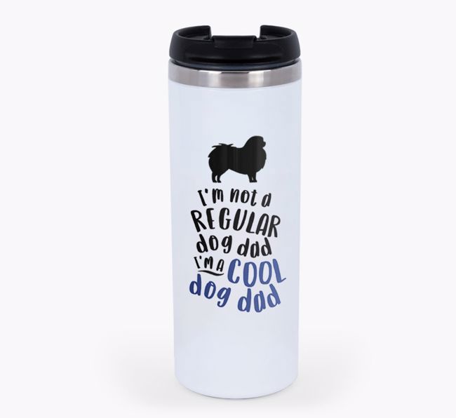 'Cool Dog Dad' - Personalised {breedFullName} Travel Mug