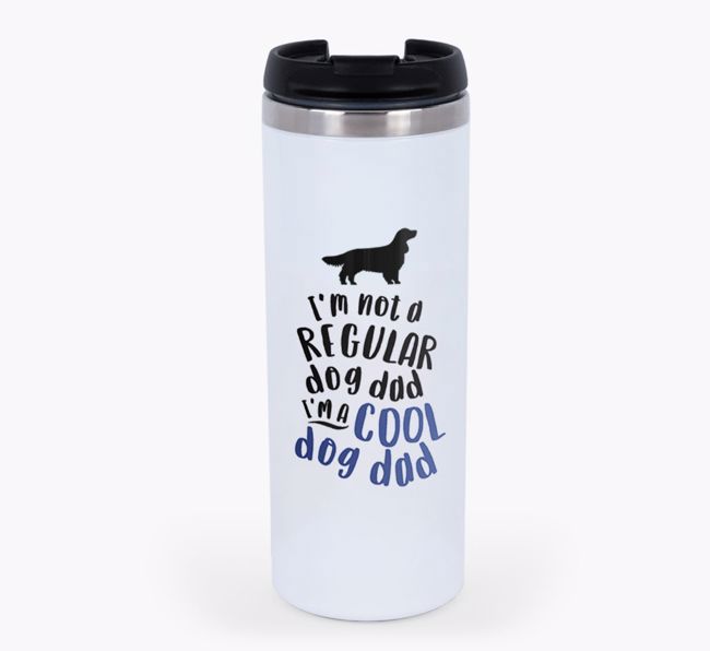 'Cool Dog Dad' - Personalised {breedFullName} Travel Mug