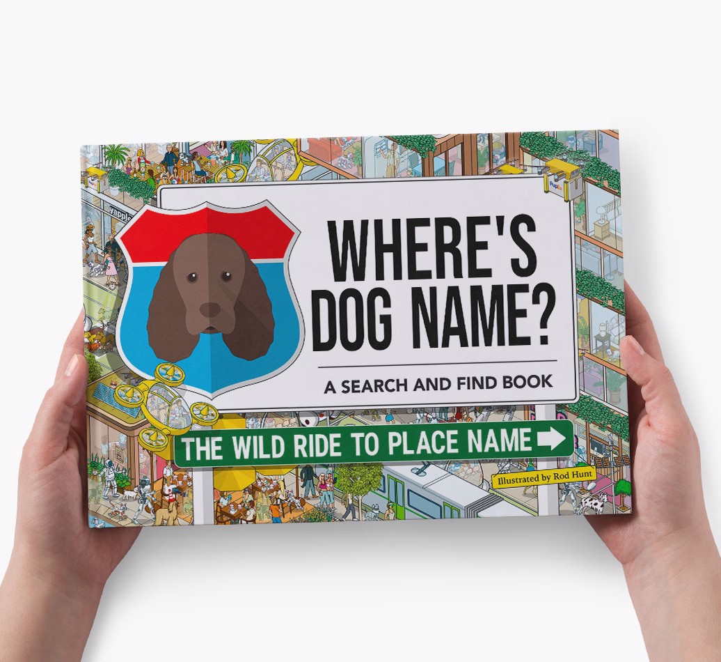 Where's Your Dog Vol3 - Hands Holding Book Cover