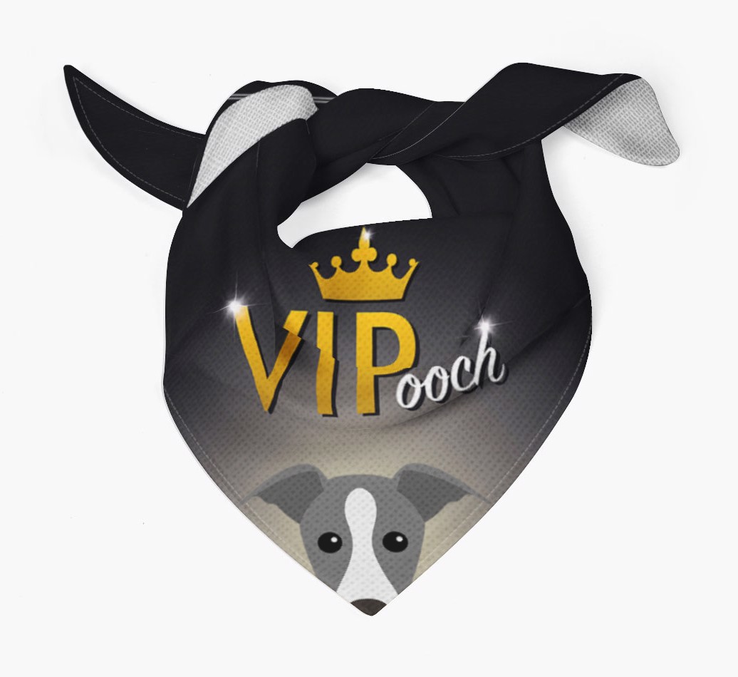 'VIPooch' - Personalised {breedFullName} Bandana