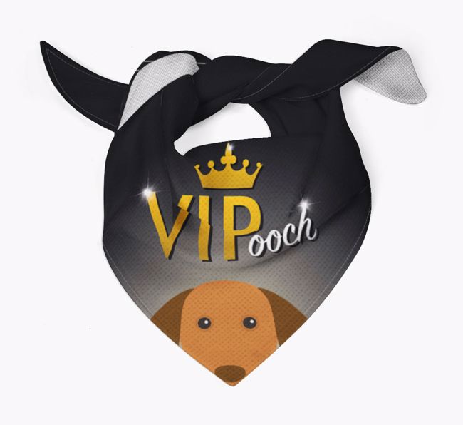 'VIPooch' - Personalized {breedFullName} Bandana
