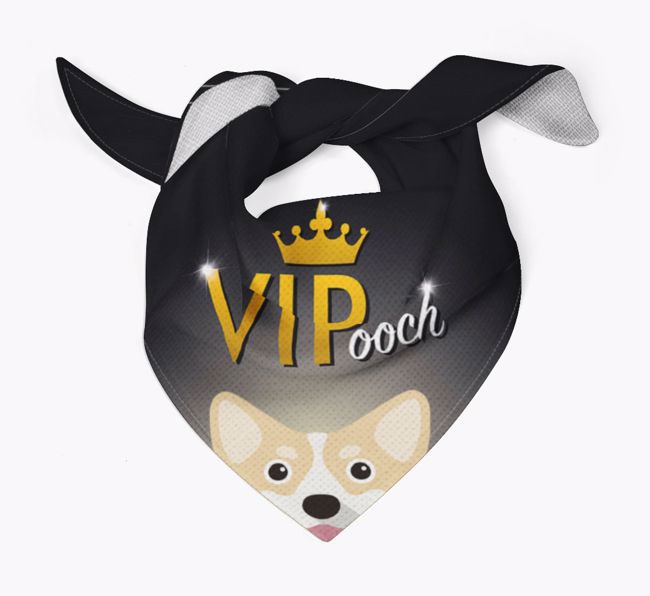 'VIPooch' - Personalized {breedFullName} Bandana