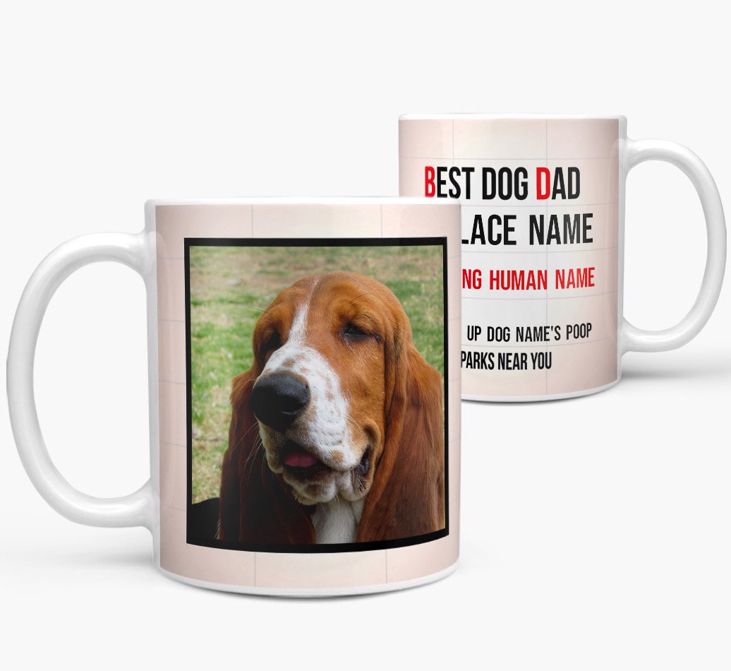 'Dad Movie Sign' - Personalised {breedFullName} Mug