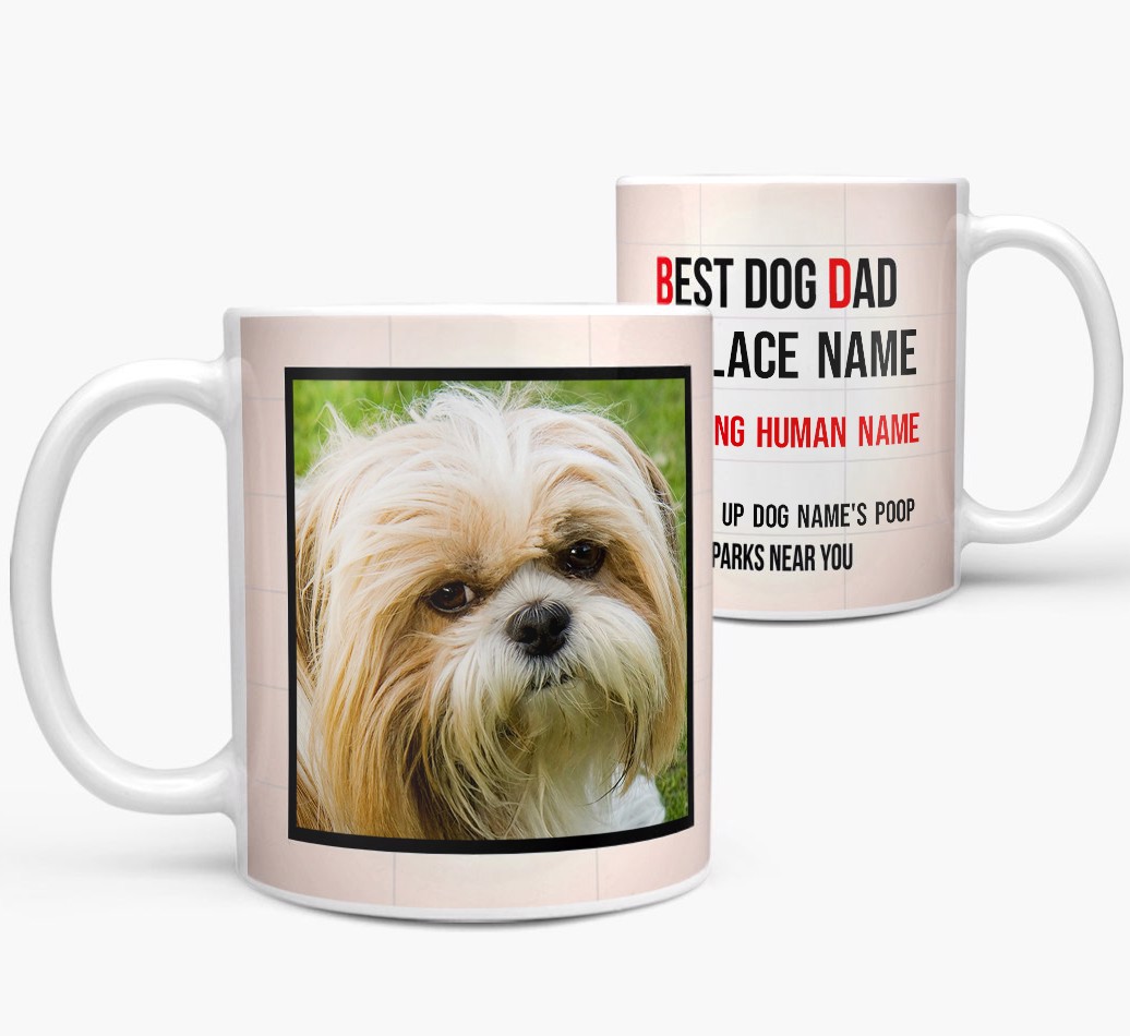'Dad Movie Sign' - Personalized {breedFullName} Mug