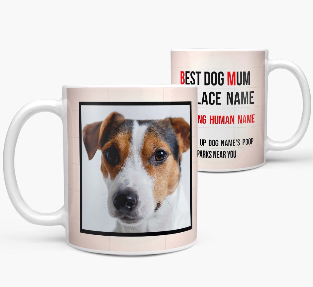 'Mum Movie Sign' - Personalised {breedFullName} Mug