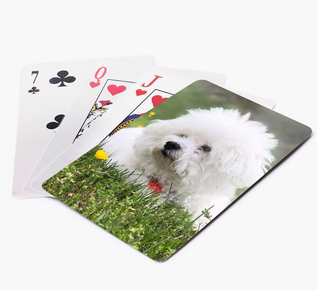 Personalized Photo Upload Playing Cards