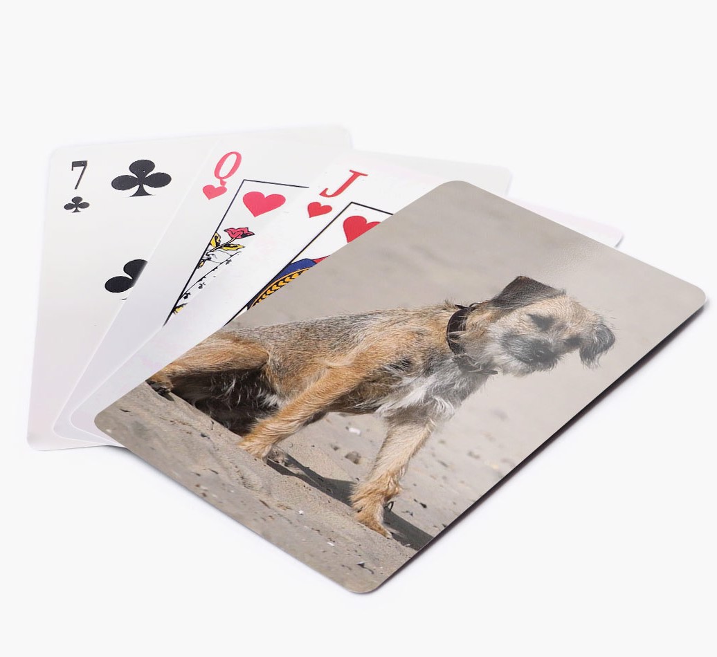 Personalized Photo Upload Playing Cards