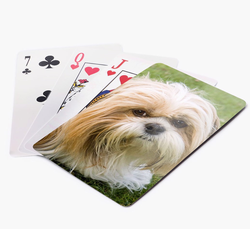 Personalized Photo Upload Playing Cards