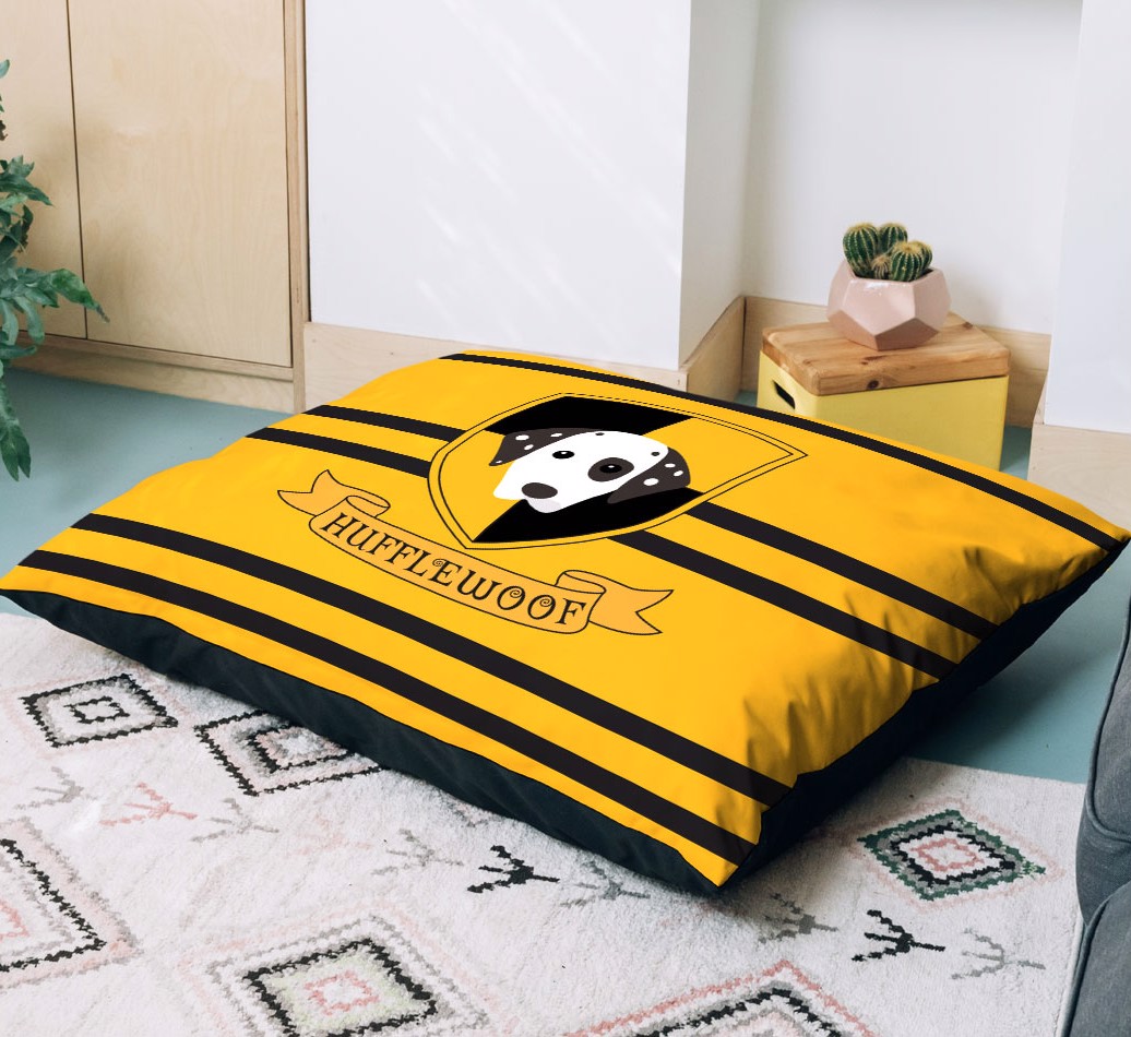 'Hufflewoof' - Personalised Dog Bed