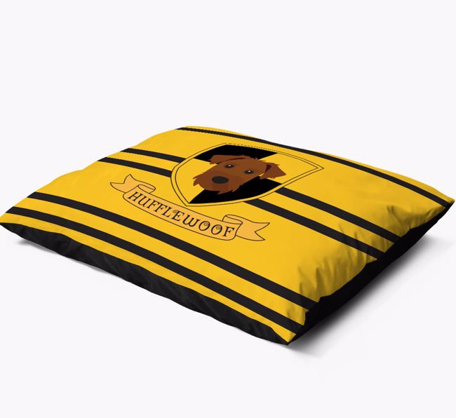 'Hufflewoof' - Personalised {breedFullName} Dog Bed