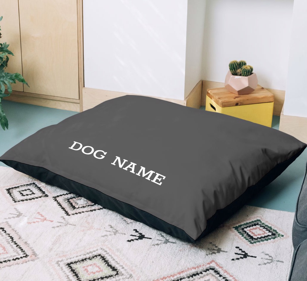'Dog's Name' - Personalised Dog Bed