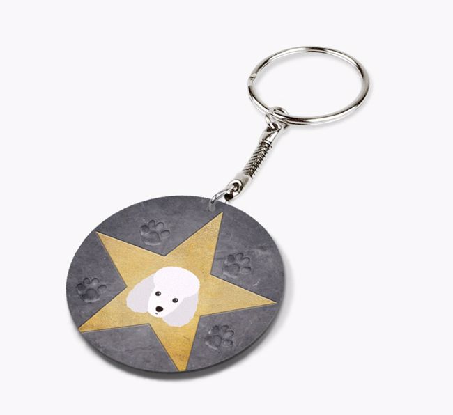 Star Of Fame: Personalised Double-Sided Keyring