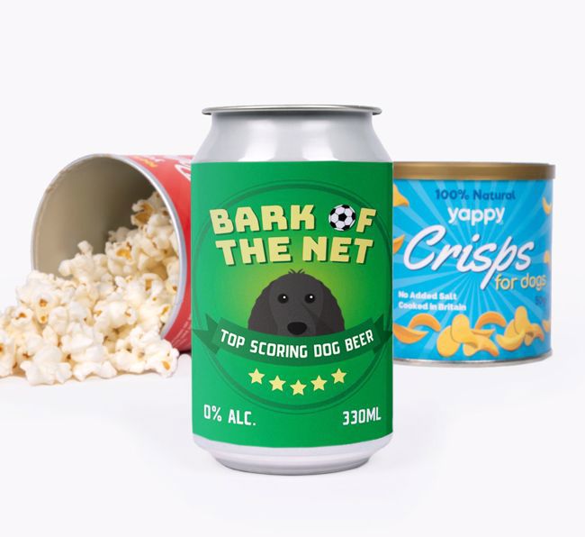 'Bark of the Net' - Personalised {breedFullName} Beer Bundle