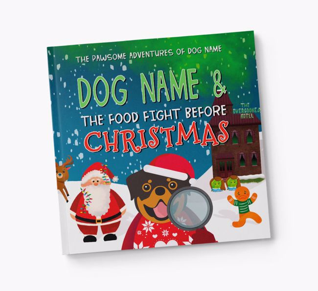 personalized dog book christmas