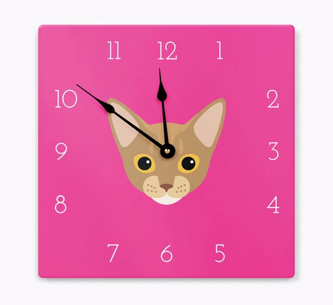 Icon Clock: Personalized {breedCommonName} Wall Clock