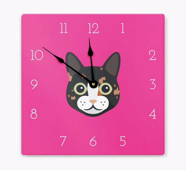 Icon Clock: Personalized {breedCommonName} Wall Clock