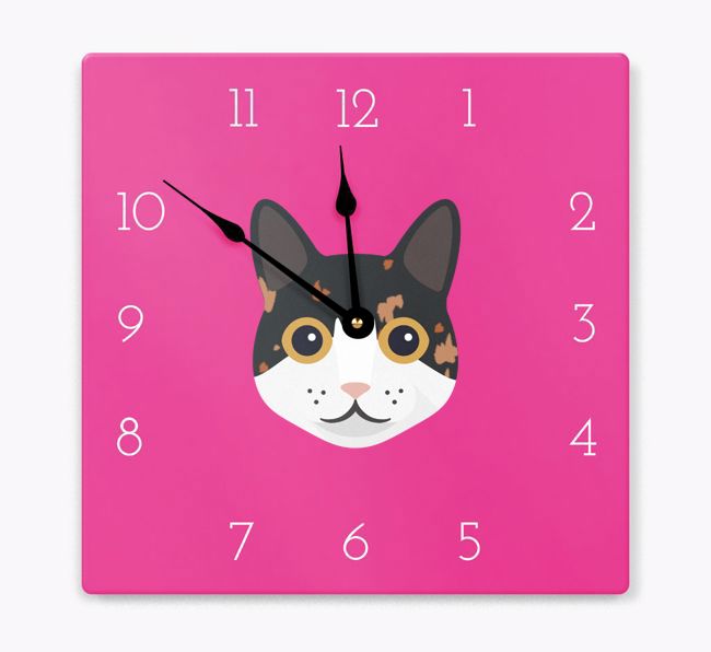 Icon Clock: Personalized {breedCommonName} Wall Clock