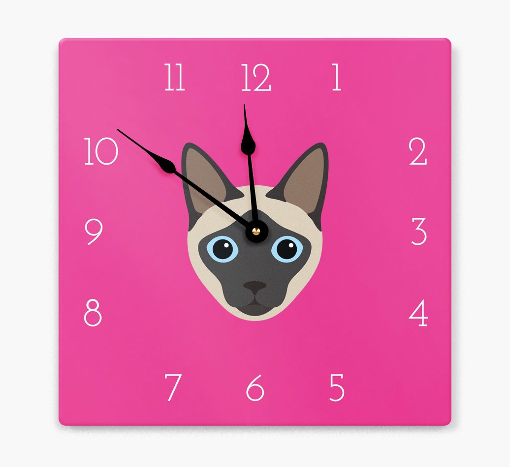 'Icon Clock' - Personalized Wall Clock with {breedCommonName} Icon