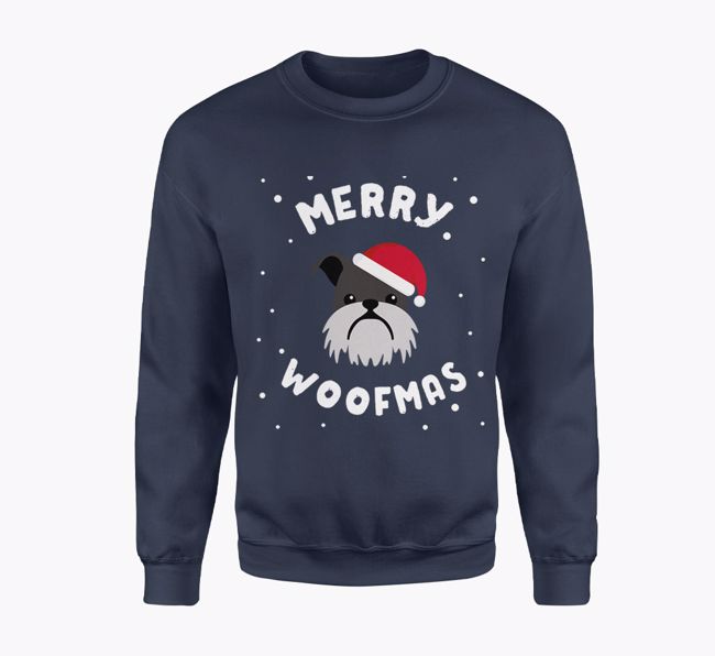 Merry Woofmas: Personalised {breedFullName} Adult Jumper