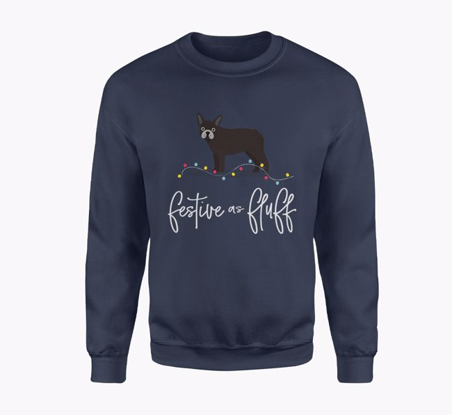 Festive as Fluff: Personalised {breedFullName} Adult Jumper