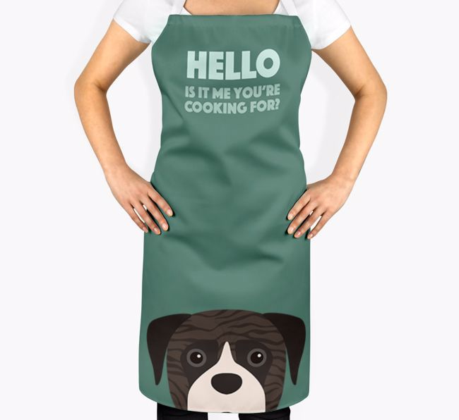 Hello: Personalized {breedFullName} Apron