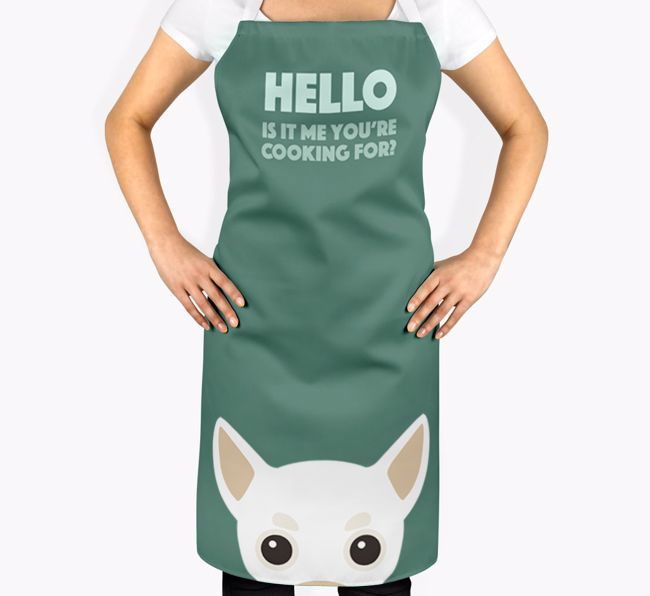 Cooking For: Personalised {breedFullName} Adult Apron