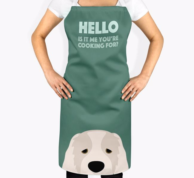 Cooking For: Personalized {breedFullName} Adult Apron