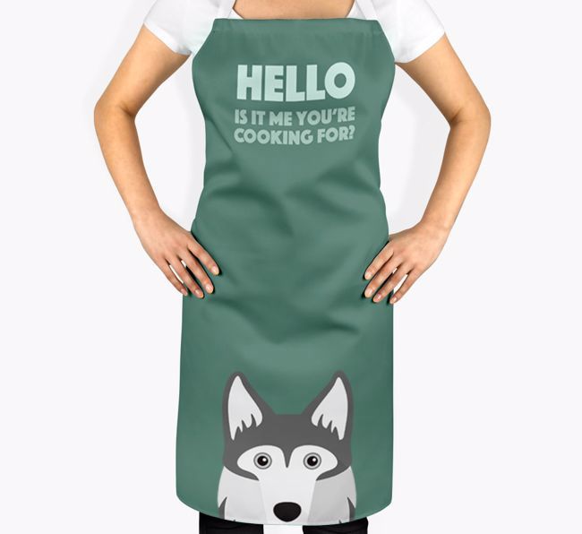 Hello: Personalised {breedFullName} Apron