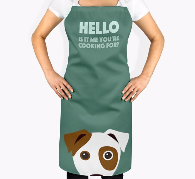 Cooking For: Personalized {breedFullName} Adult Apron