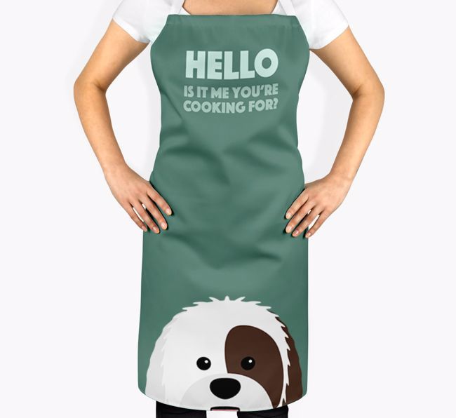 Hello: Personalized {breedFullName} Apron