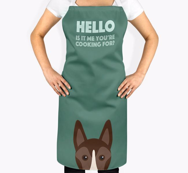 Hello: Personalized {breedFullName} Apron