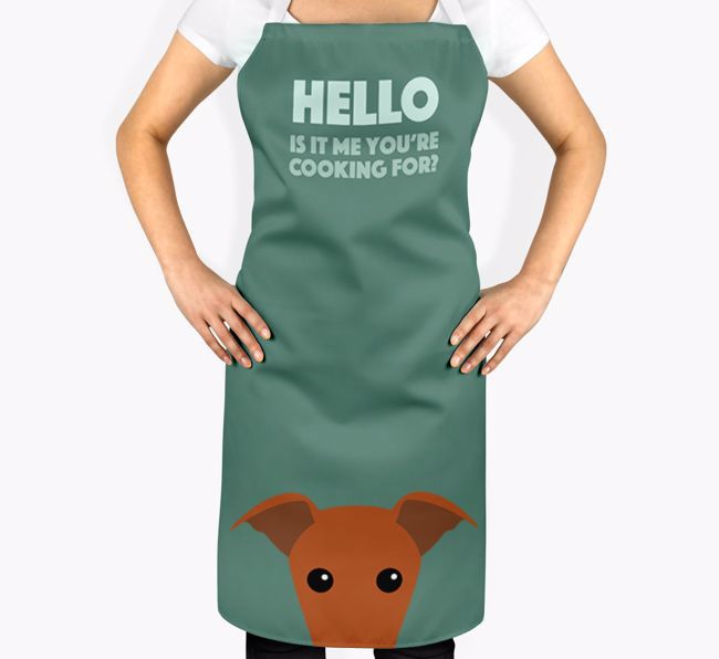 Cooking For: Personalised {breedFullName} Adult Apron