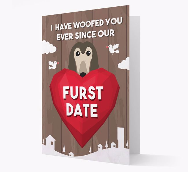 'Furst Date' - Personalized {breedFullName} Card