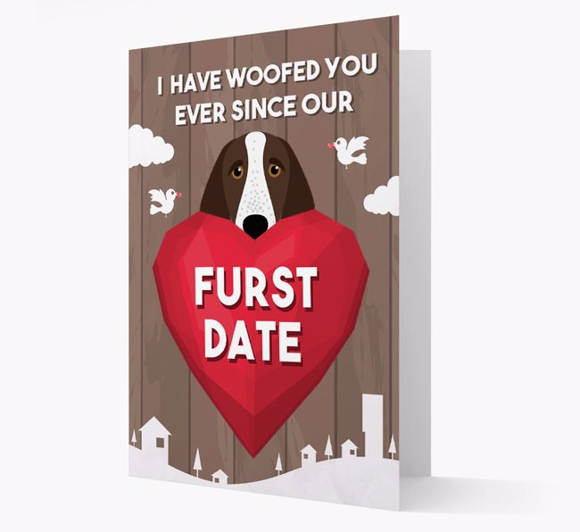 'Furst Date' - Personalised {breedFullName} Card