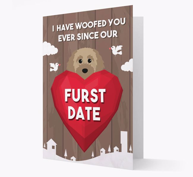 'Furst Date' - Personalised {breedFullName} Card