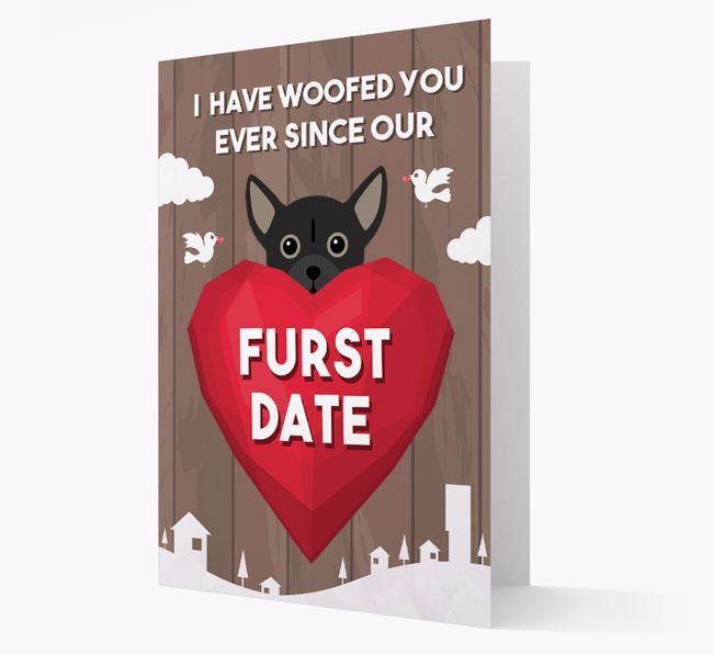 'Furst Date' - Personalized {breedFullName} Card