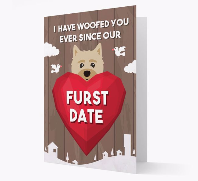 'Furst Date' - Personalized {breedFullName} Card