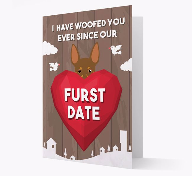 'Furst Date' - Personalized {breedFullName} Card