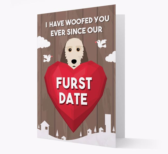 'Furst Date' - Personalised {breedFullName} Card