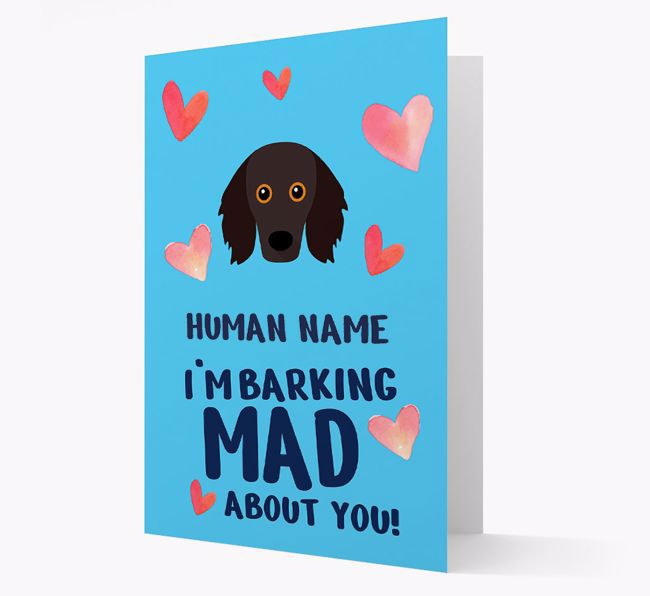 'Barking Mad' - Personalised {breedFullName} Card