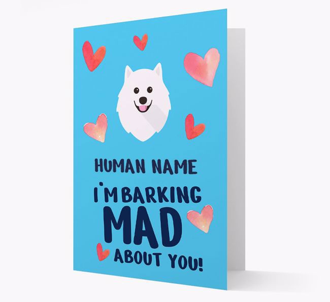 'Barking Mad' - Personalised {breedFullName} Card