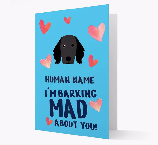 'Barking Mad' - Personalized {breedFullName} Card