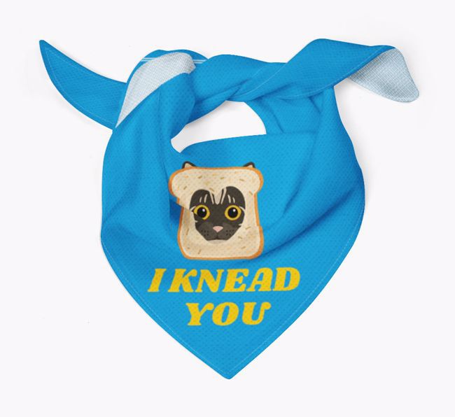 'Knead You' - Personalized {breedCommonName} Bandana