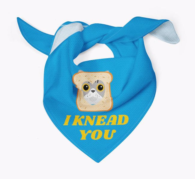 'Knead You' - Personalized {breedCommonName} Bandana