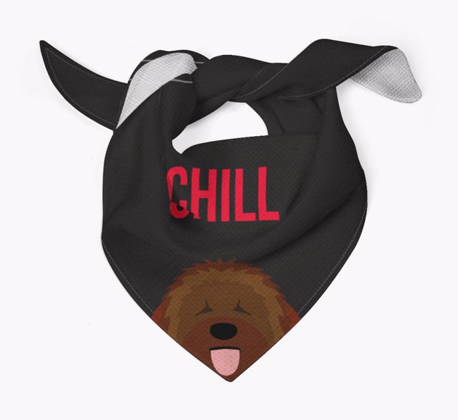 'Chill' - Personalized {breedFullName} Bandana