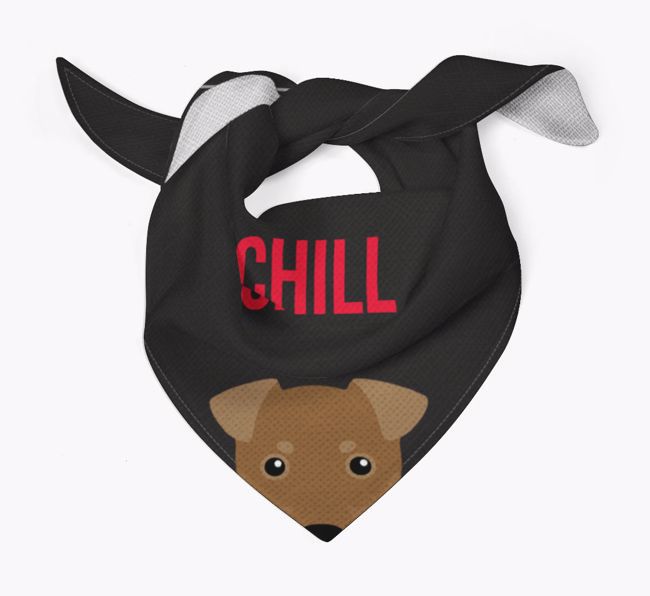 'Chill' - Personalised {breedFullName} Bandana