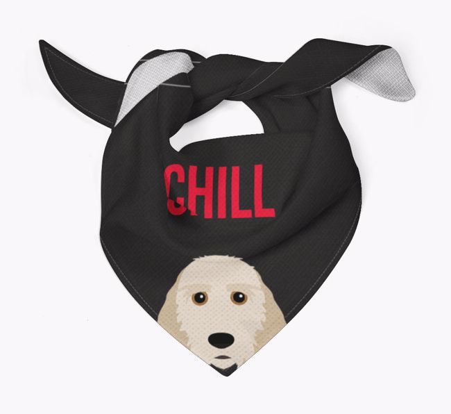 'Chill' - Personalized {breedFullName} Bandana