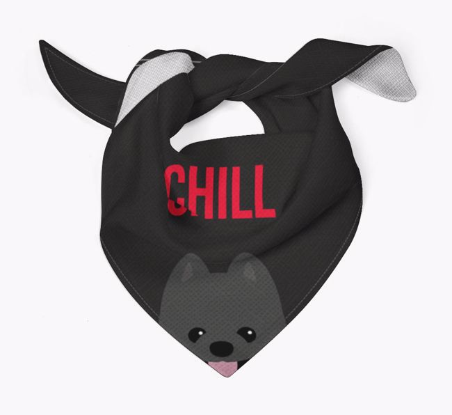 'Chill' - Personalized {breedFullName} Bandana