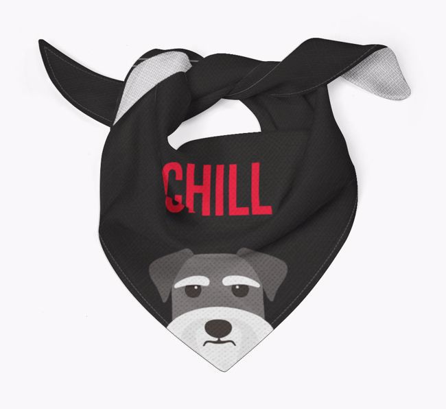 'Chill' - Personalised {breedFullName} Bandana